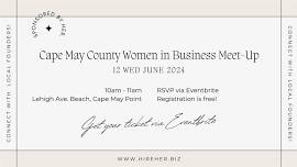 Cape May County Women in Business Meet-Up