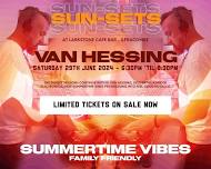 Sun-Sets at Larkstone Cafe & Bar featuring Van Hessing