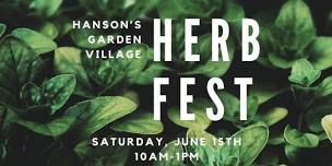 Hanson's Garden Village's Herb Fest