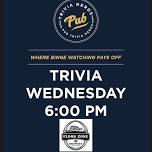 Pub Trivia Every Wednesday Night!