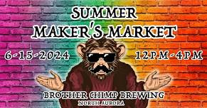 Summer Maker's Market at Brother Chimp Brewing