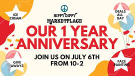 Hippy Dippy Marketplace 1 Year Celebration