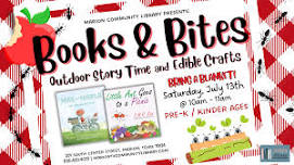 Books & Bites: an Outdoor Picnic Story Time (Ages Pre-K & Kinder)