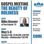 Gospel Meeting with Mike Bonner