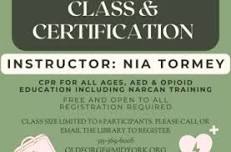 CPR and First Aid Certification and Class