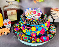 Mexican Mudslide Día de Muertos Cake — Florida Academy of Baking