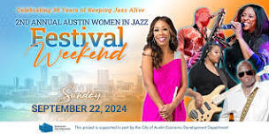 Austin Women in Jazz Festival, Sunday, 9/22