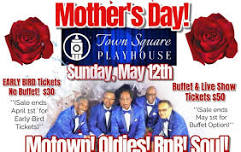 Fayetteville Mother's Day Live Show & Buffet @ Town Square Playhouse featuring The MAJESTX Motown Temptation Oldies Revue