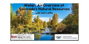 Water- An Overview of Colorado's Natural Resources