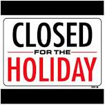 Closed For Holiday