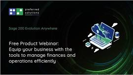 Sage 200 Evolution Anywhere Webinar