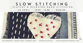 Slow-Stitching Workshop