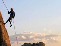 Rappelling and Rock Climbing at Khajaguda