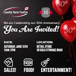 FS County Farm Centre 30th Anniversary Celebration