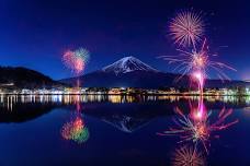 Mt. Fuji Opening Fireworks Festival