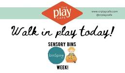 Walk in Play! Sensory Bin Week!