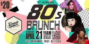 TYPHOIDS TAKEOVER: 80s Brunch @ Bard & Baker