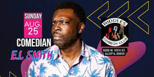 E.L. Smith at Riddles Comedy Club 6:30pm