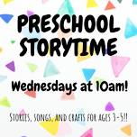 Preschool Storytime