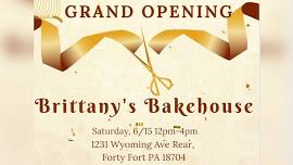 Brittany’s Bakehouse Grand Opening