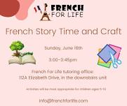 French story time and craft