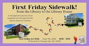 First Friday Sidewalk!