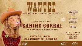 Canine Corral – An SPCA Thrift Store Party