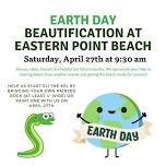 Earth Day Beautification at Eastern Point Beach