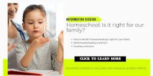 Homeschool: Is it right for our family?