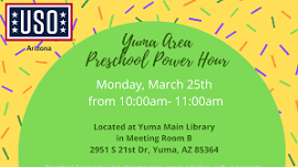 USO Yuma Area Preschool Power Hour