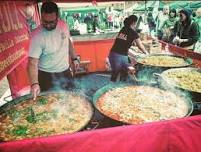 Big Pan Paella Magna Square Food Fiesta