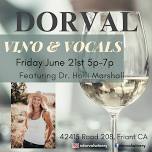 Vino and Vocals featuring Dr. Holli Marshall and friends