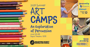 An Exploration of Percussion Summer Art Camp