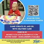 Camp Create Jr. Grades 1-3