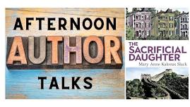 Afternoon Author Talk Mary Anne Kalonas Slack