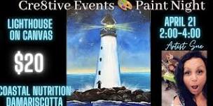 $20 Paint Night Coastal Nutrition Damariscotta