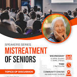 Speakers series: Mistreatment of seniors (presented in English)