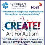 CREATE ! Art For Autism on Collaboration with Ncell.