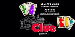 Auditions for Clue: On Stage (High School Edition)