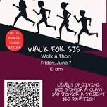 1st Annual Clare Rayder Walk For SJS