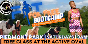 FIT FOR FREE BOOTCAMP  @ Piedmont Park -- w/ T.U.F.F by T.SAVAGE