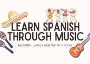 Sprouts Little Linguists - Learn Spanish Through Music (Beginner - 6 months to 4 years)