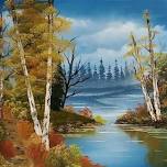 Bob Ross Painting Class: BYOB Lakeside Path