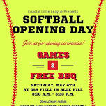 Coastal Little League's Softball Opening Day Ceremonies