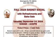 St. Paul's Lutheran Breinigsville Basket Social