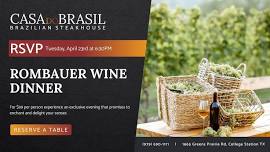 Rombauer Wine Dinner