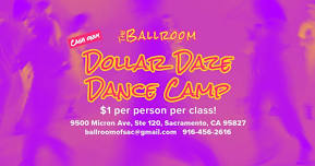 Dollar Daze Dance Camp: June 25th Classes