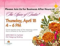 Business After Hours: Spice of India