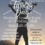 Two day vendor event at Christiana Mall June 14th -15th