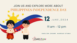 Philippines Independence Day Celebration with English Champ